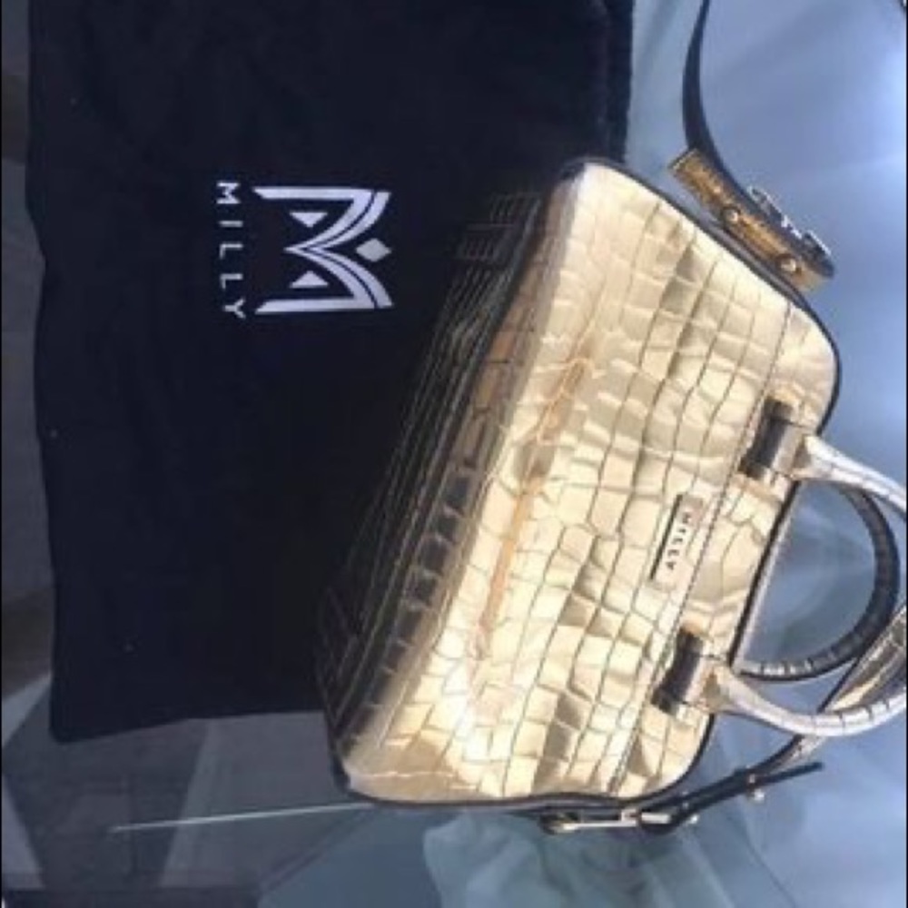 Milly gold purse
